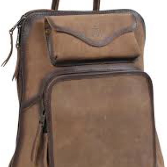 STS Ranchwear Tan Leather Backpack - Picture 7 of 12